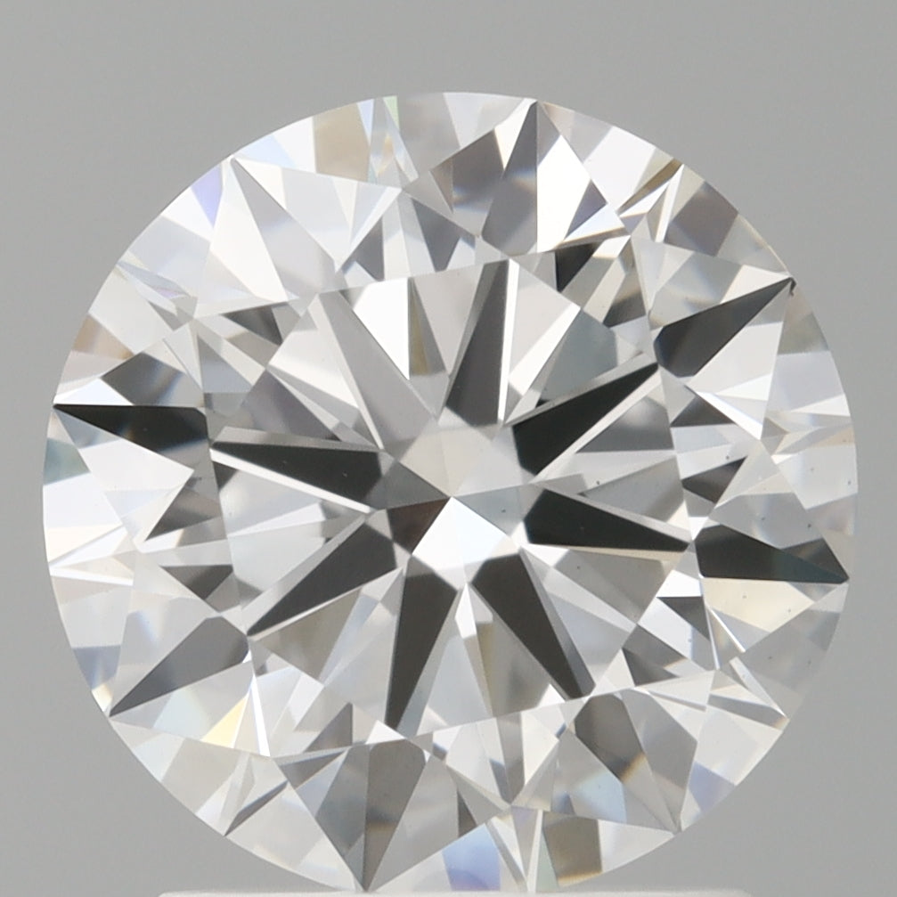2.01 Carat Round Shaped, Ideal Cut, E Color, VVS2 Clarity, IGI Certified Lab Grown Diamond