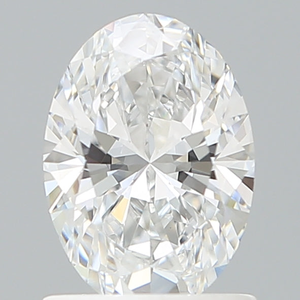 1.09 Carat Oval Shaped, Ideal Cut, D Color, VVS2 Clarity, IGI Certified Lab Grown Diamond
