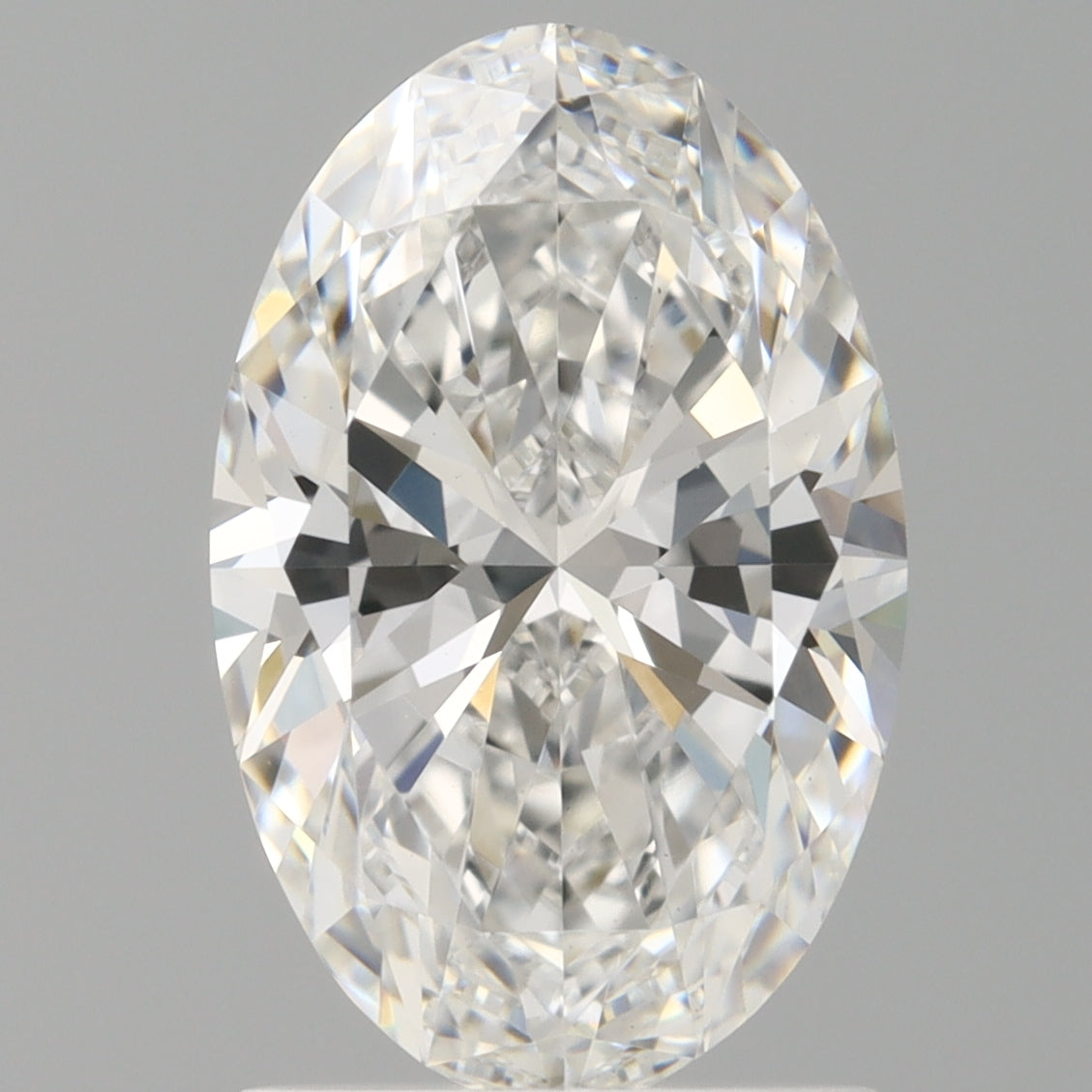 1.60 Carat Oval Shaped, Ideal Cut, E Color, VVS2 Clarity, IGI Certified Lab Grown Diamond