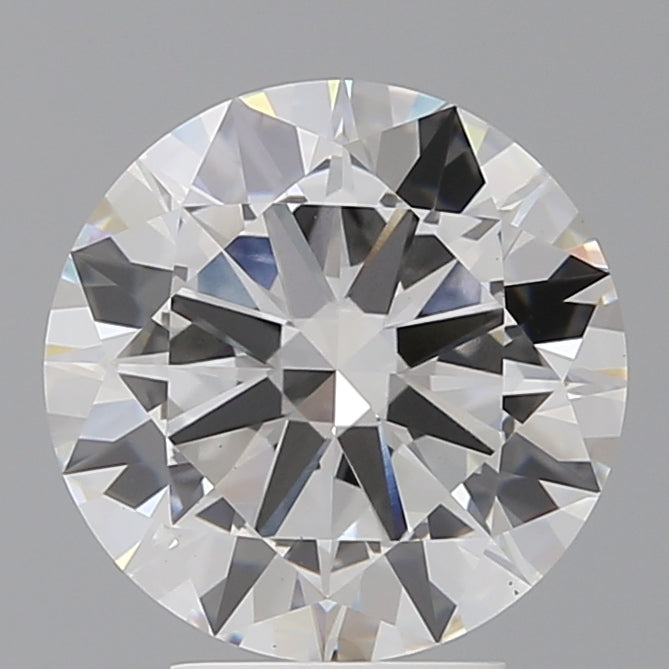 4.05 Carat Round Shaped, Excellent Cut, E Color, VS1 Clarity, IGI Certified Lab Grown Diamond