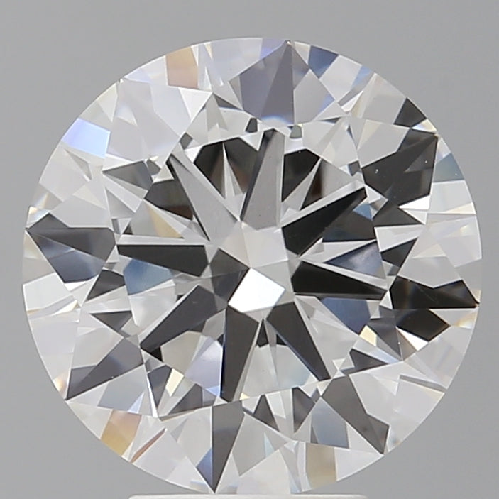 5.51 Carat Round Shaped, Excellent Cut, F Color, VVS2 Clarity, IGI Certified Lab Grown Diamond