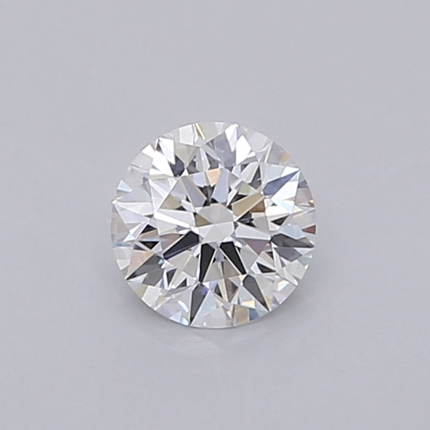 0.51 Carat Round Shaped, Ideal Cut, D Color, VVS2 Clarity, IGI Certified Lab Grown Diamond