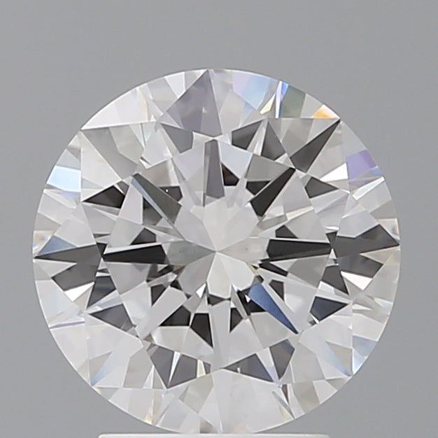 3.02 Carat Round Shaped, Excellent Cut, E Color, VVS2 Clarity, IGI Certified Lab Grown Diamond