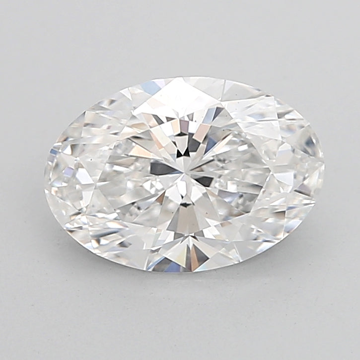 2.01 Carat Oval Shaped, Ideal Cut, D Color, VS1 Clarity, IGI Certified Lab Grown Diamond