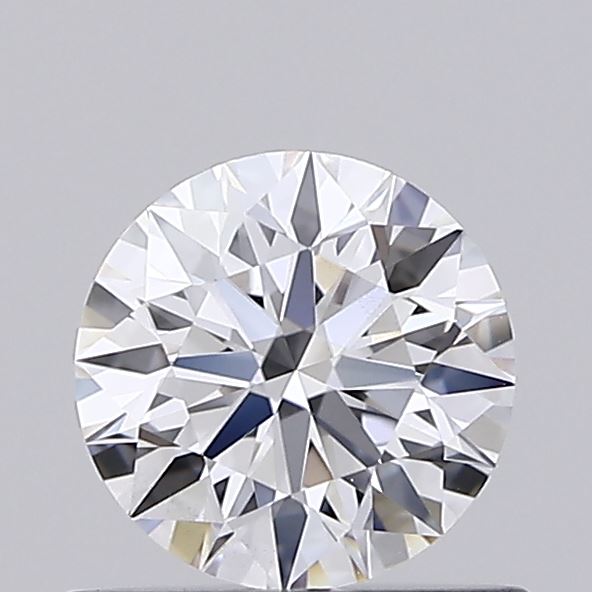 0.53 Carat Round Shaped, Ideal Cut, D Color, VS2 Clarity, IGI Certified Lab Grown Diamond