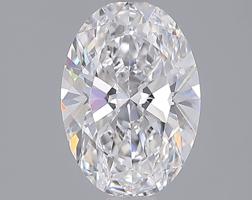 1.54 Carat Oval Shaped, Ideal Cut, D Color, VVS2 Clarity, IGI Certified Lab Grown Diamond