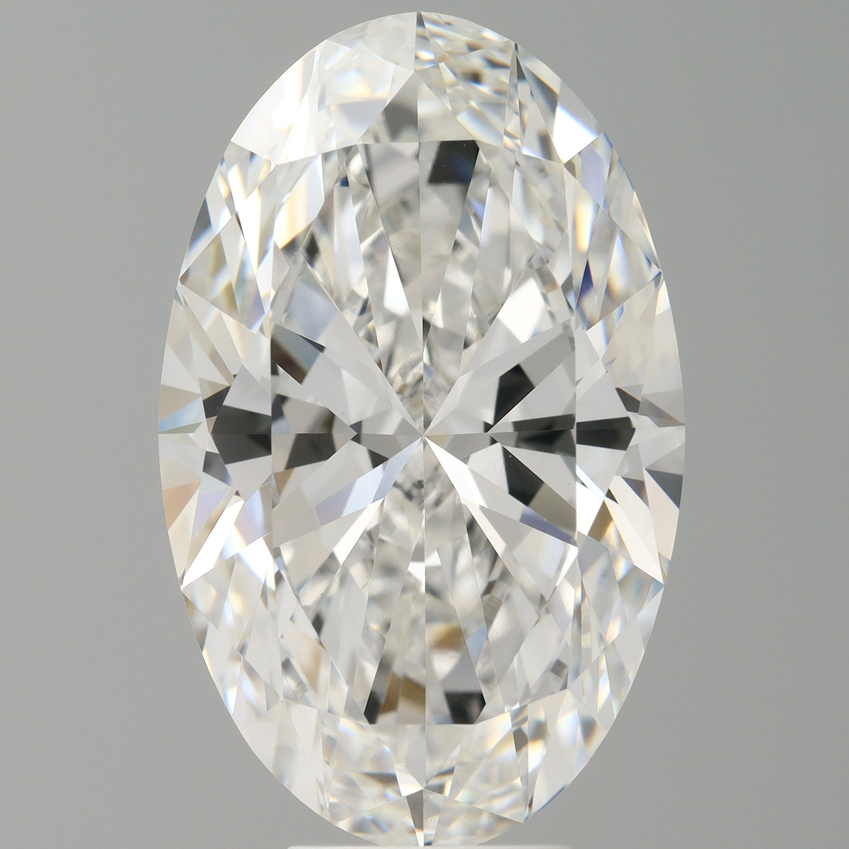 8.01 Carat Oval Shaped, Ideal Cut, F Color, VVS2 Clarity, IGI Certified Lab Grown Diamond