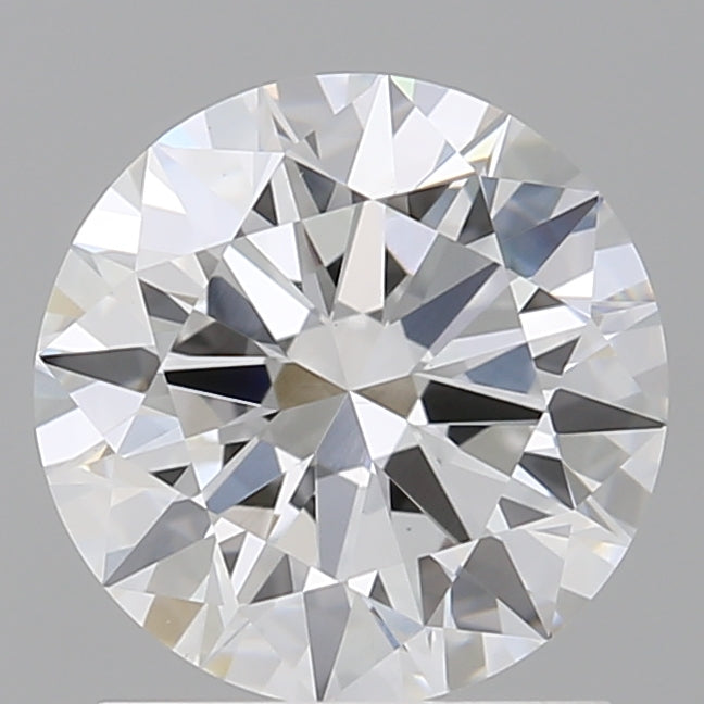 1.50 Carat Round Shaped, Excellent Cut, D Color, VVS2 Clarity, IGI Certified Lab Grown Diamond