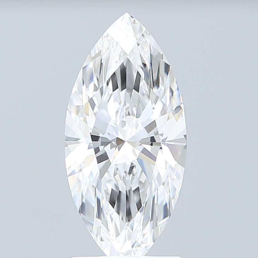 2.10 Carat Marquise Shaped, Excellent Cut, D Color, VVS2 Clarity, IGI Certified Lab Grown Diamond