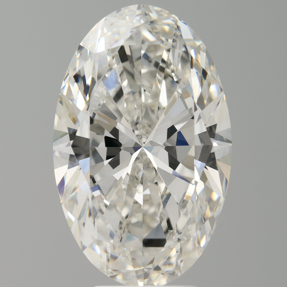 7.03 Carat Oval Shaped, Ideal Cut, F Color, VVS2 Clarity, IGI Certified Lab Grown Diamond