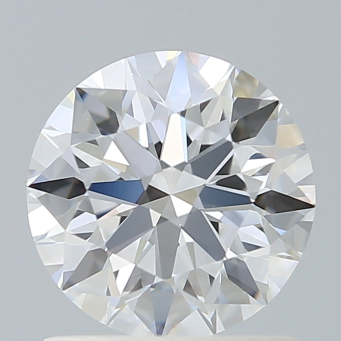 1.19 Carat Round Shaped, Ideal Cut, D Color, VVS2 Clarity, IGI Certified Lab Grown Diamond
