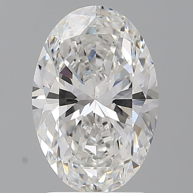 2.60 Carat Oval Shaped, Ideal Cut, E Color, VVS2 Clarity, IGI Certified Lab Grown Diamond