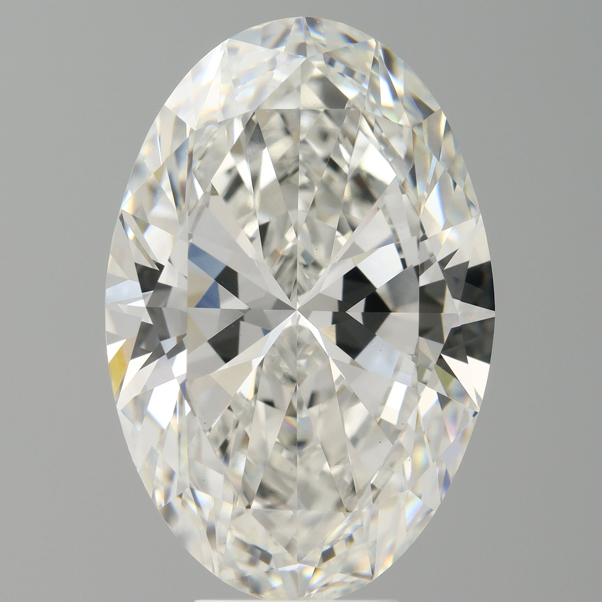 8.03 Carat Oval Shaped, Ideal Cut, F Color, VVS2 Clarity, IGI Certified Lab Grown Diamond