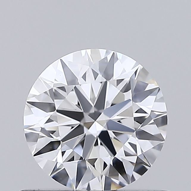 0.52 Carat Round Shaped, Ideal Cut, D Color, VVS2 Clarity, IGI Certified Lab Grown Diamond