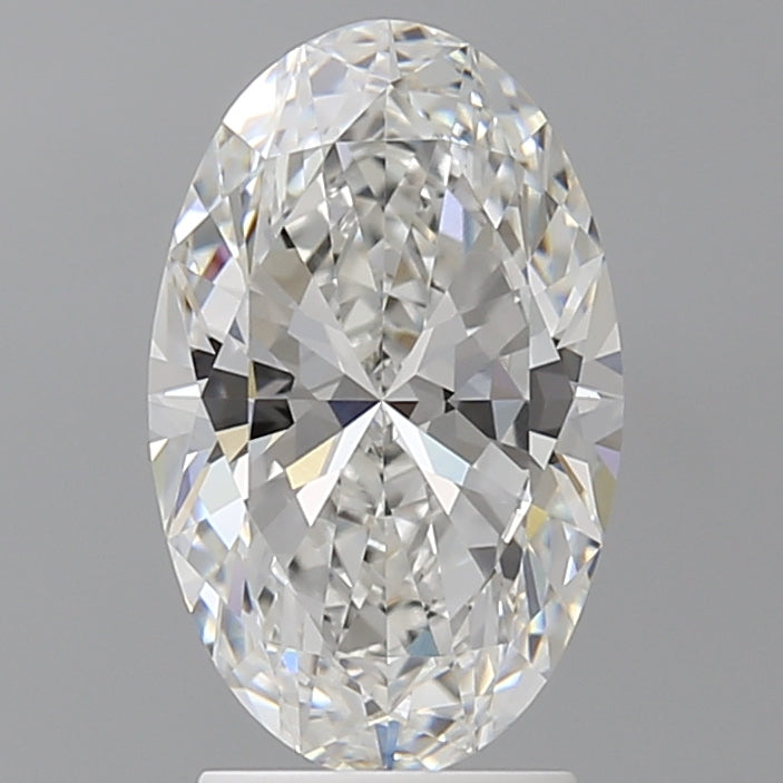 2.60 Carat Oval Shaped, Ideal Cut, E Color, VVS2 Clarity, IGI Certified Lab Grown Diamond