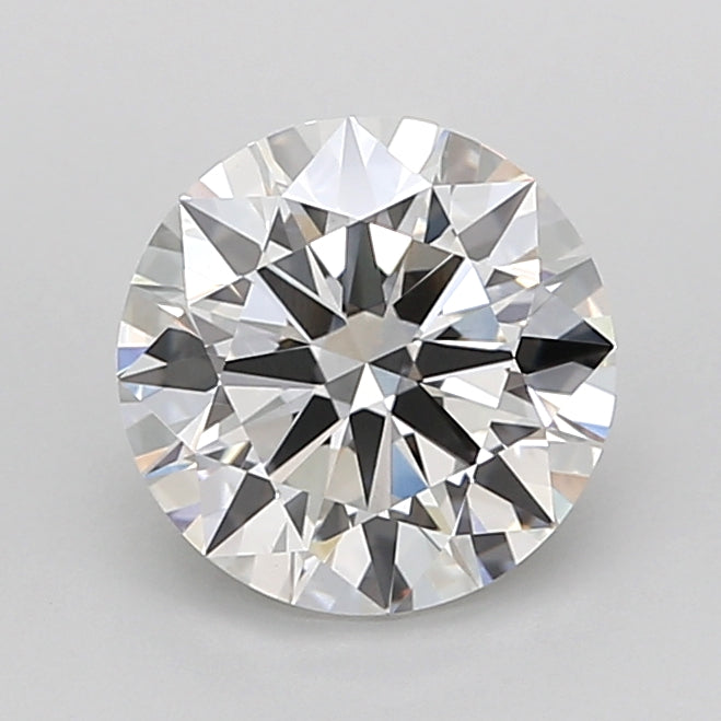 2.01 Carat Round Shaped, Ideal Cut, F Color, VVS2 Clarity, IGI Certified Lab Grown Diamond