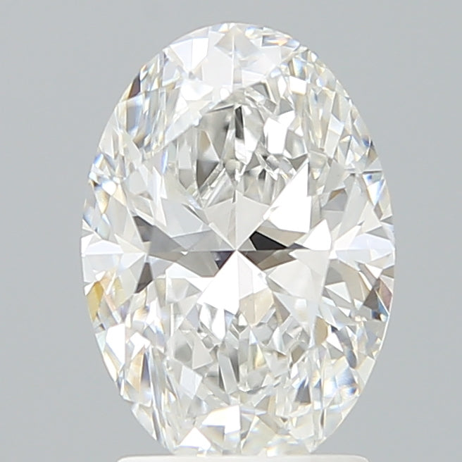 2.26 Carat Oval Shaped, Ideal Cut, E Color, VVS2 Clarity, IGI Certified Lab Grown Diamond