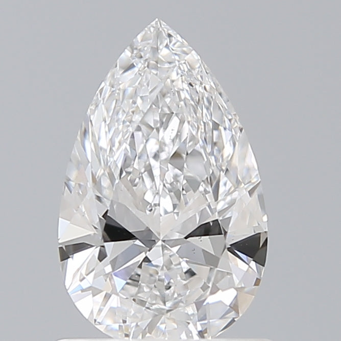 1.00 Carat Pear Shaped, Ideal Cut, D Color, VS1 Clarity, IGI Certified Lab Grown Diamond