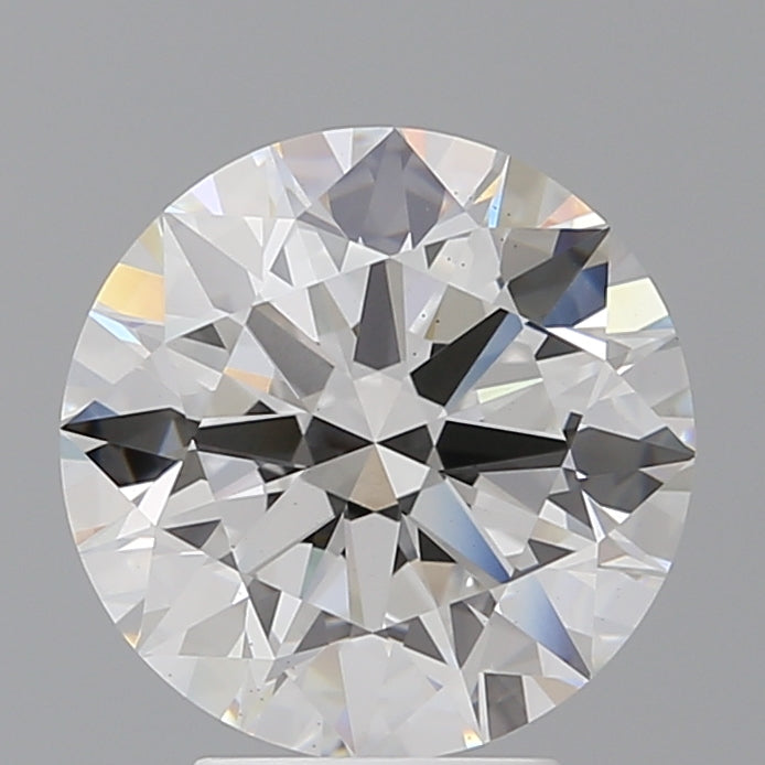 4.08 Carat Round Shaped, Ideal Cut, F Color, VS1 Clarity, IGI Certified Lab Grown Diamond