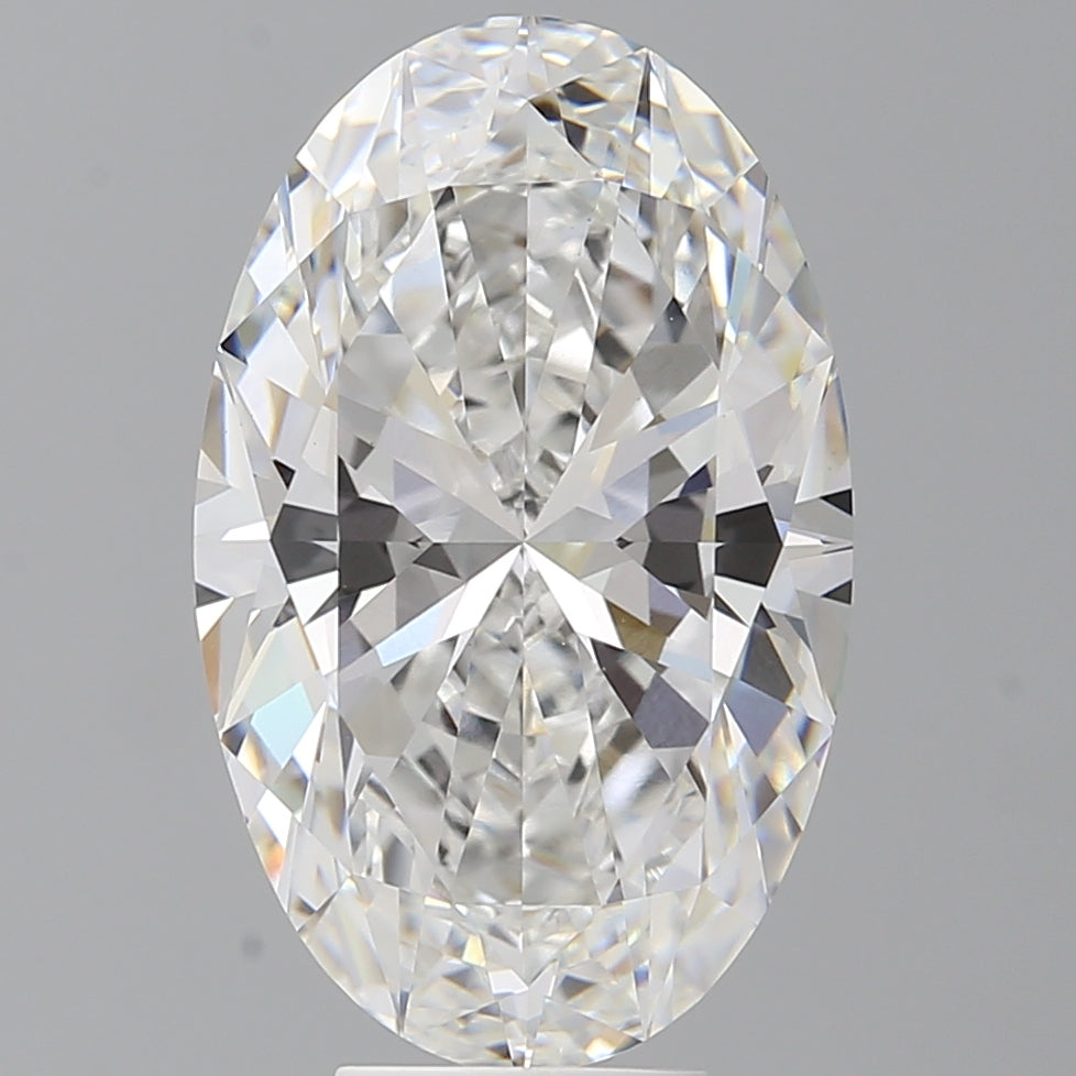 7.59 Carat Oval Shaped, Ideal Cut, E Color, VVS2 Clarity, IGI Certified Lab Grown Diamond