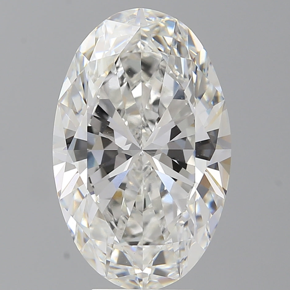 6.60 Carat Oval Shaped, Excellent Cut, F Color, VVS2 Clarity, IGI Certified Lab Grown Diamond