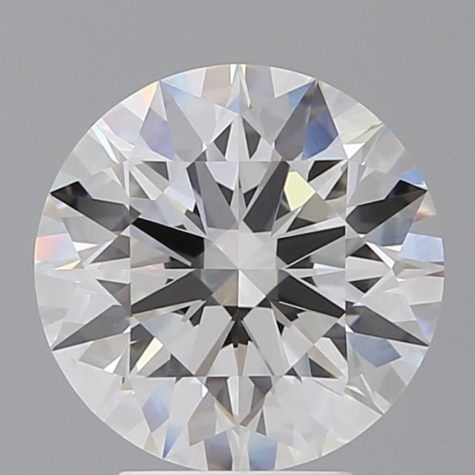4.09 Carat Round Shaped, Ideal Cut, E Color, VVS2 Clarity, IGI Certified Lab Grown Diamond