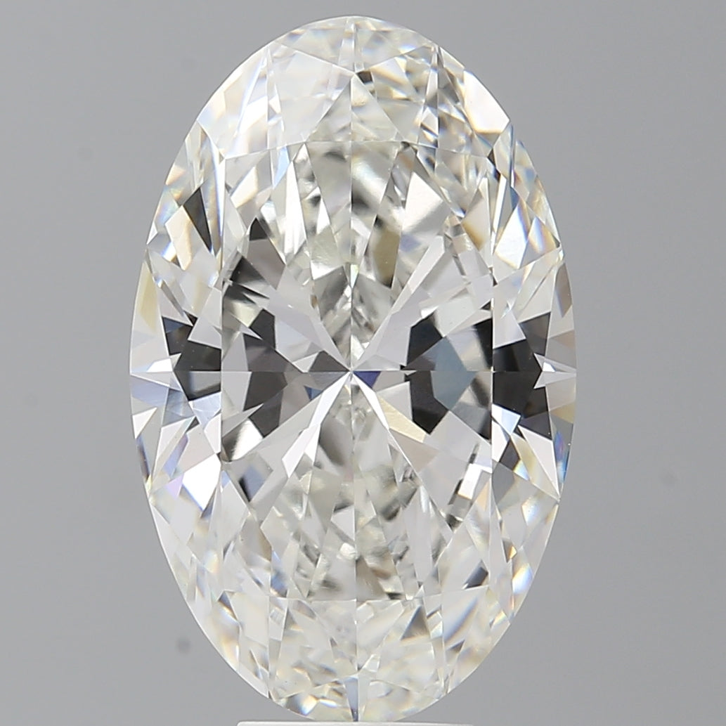 8.58 Carat Oval Shaped, Ideal Cut, F Color, VVS2 Clarity, IGI Certified Lab Grown Diamond