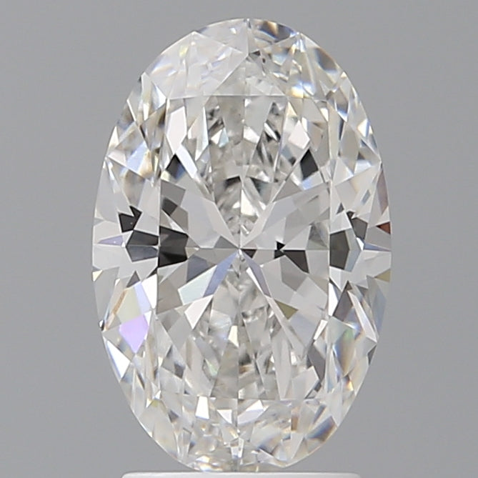 2.51 Carat Oval Shaped, Ideal Cut, E Color, VVS2 Clarity, IGI Certified Lab Grown Diamond