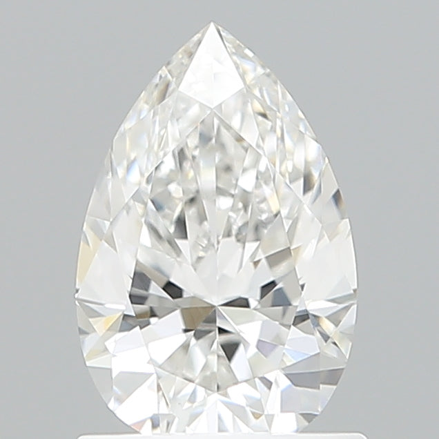 1.07 Carat Pear Shaped, Ideal Cut, E Color, VVS2 Clarity, IGI Certified Lab Grown Diamond