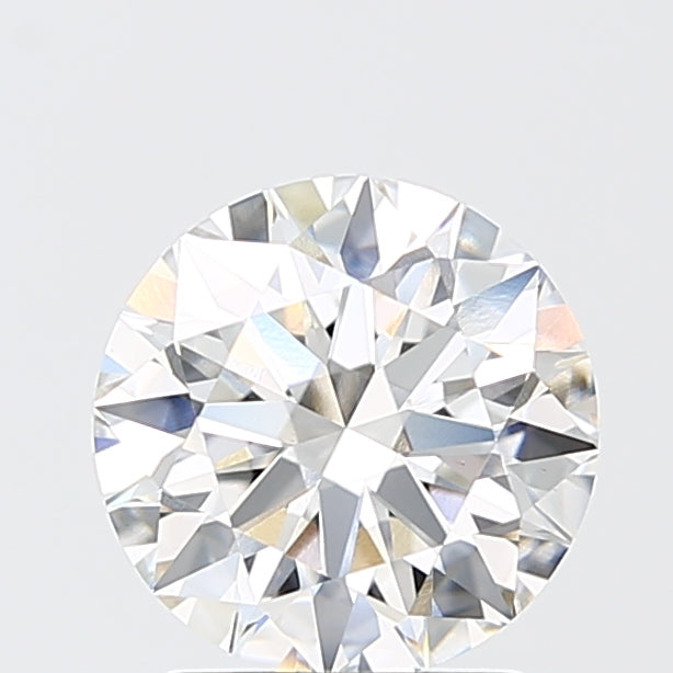 2.10 Carat Round Shaped, Ideal Cut, F Color, VVS2 Clarity, IGI Certified Lab Grown Diamond