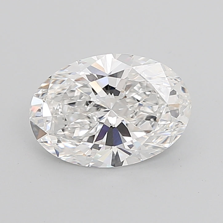 3.90 Carat Oval Shaped, Ideal Cut, E Color, VVS2 Clarity, IGI Certified Lab Grown Diamond