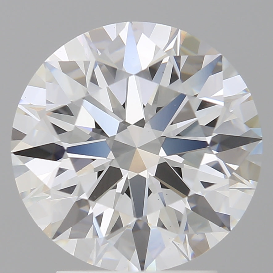 3.09 Carat Round Shaped, Ideal Cut, E Color, VS1 Clarity, IGI Certified Lab Grown Diamond