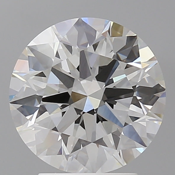 3.08 Carat Round Shaped, Ideal Cut, F Color, VVS2 Clarity, IGI Certified Lab Grown Diamond