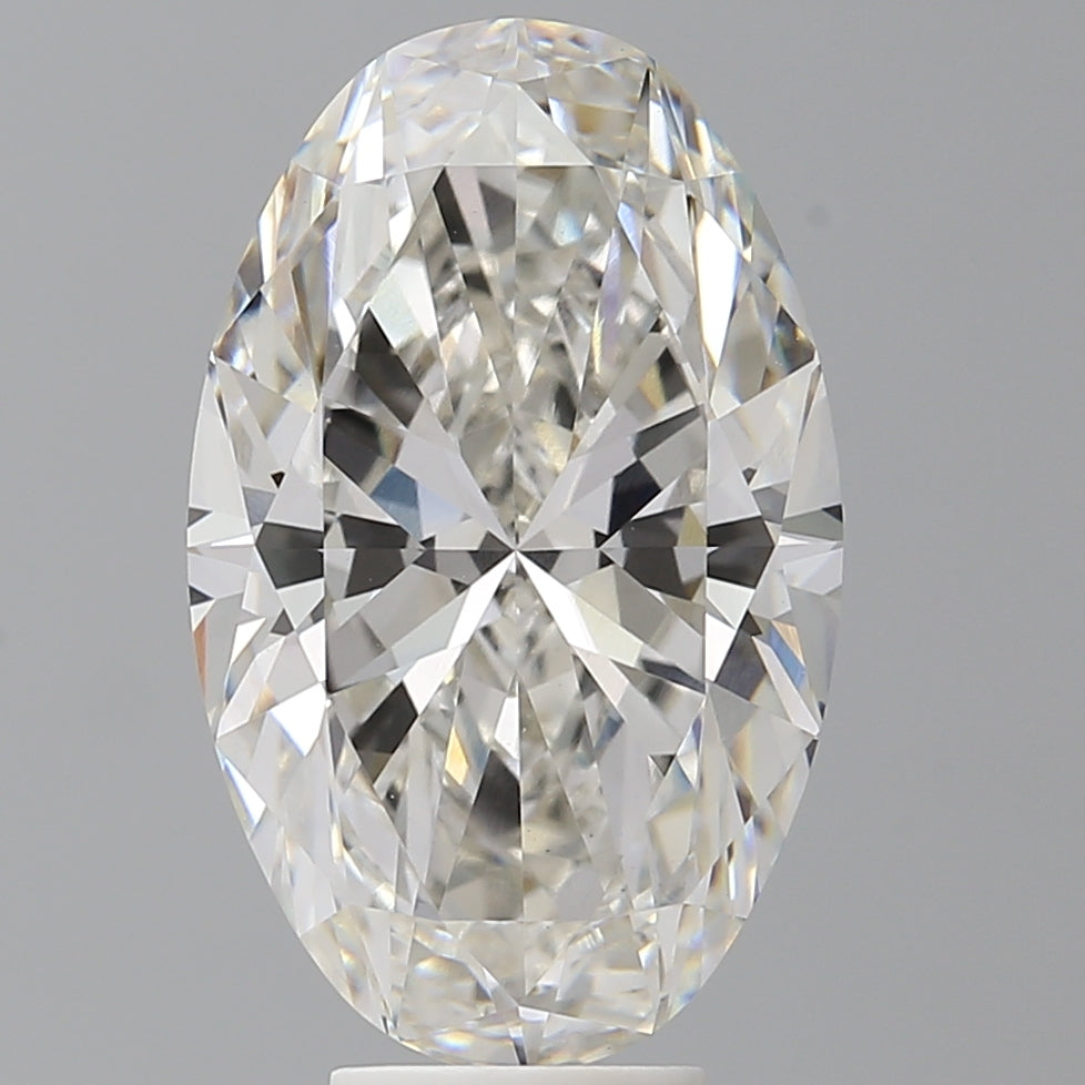 7.09 Carat Oval Shaped, Ideal Cut, G Color, VVS2 Clarity, IGI Certified Lab Grown Diamond