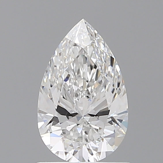 1.07 Carat Pear Shaped, Ideal Cut, D Color, VVS2 Clarity, IGI Certified Lab Grown Diamond