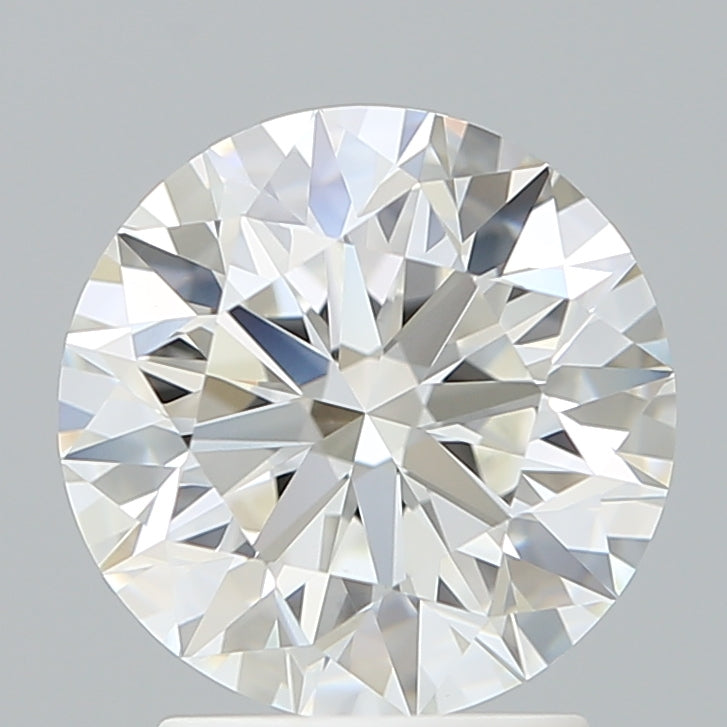 2.50 Carat Round Shaped, Excellent Cut, F Color, VVS2 Clarity, IGI Certified Lab Grown Diamond