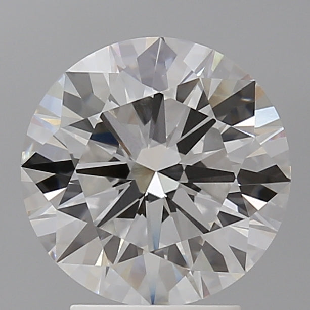 3.07 Carat Round Shaped, Ideal Cut, F Color, VVS2 Clarity, IGI Certified Lab Grown Diamond