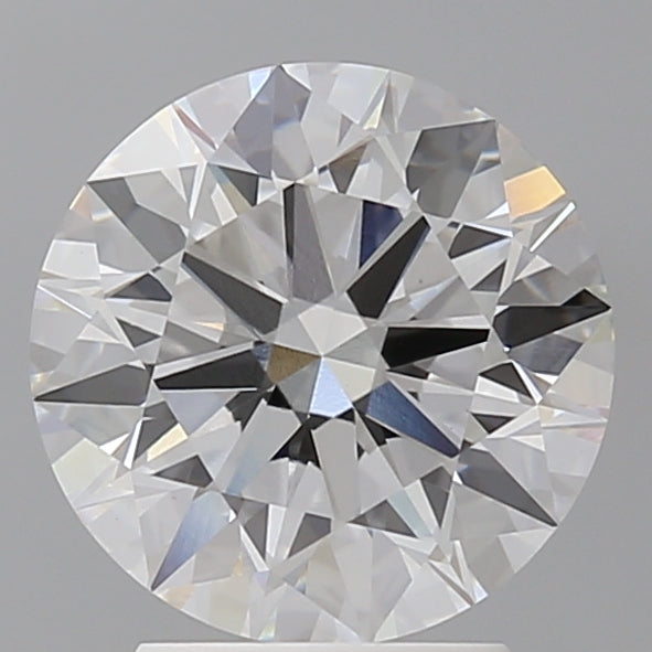 3.10 Carat Round Shaped, Ideal Cut, E Color, VVS2 Clarity, IGI Certified Lab Grown Diamond