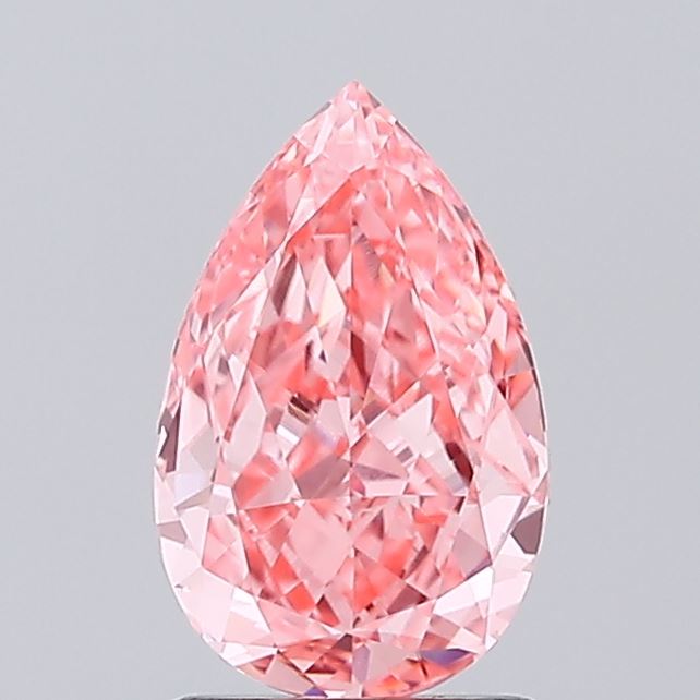 1.48 Carat Pear Shaped, Excellent Cut, VVS2 Clarity, IGI Certified Lab Grown Diamond
