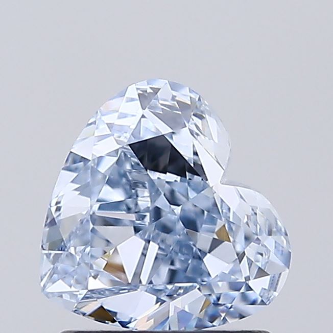 1.27 Carat Heart Shaped, Ideal Cut, VVS2 Clarity, IGI Certified Lab Grown Diamond
