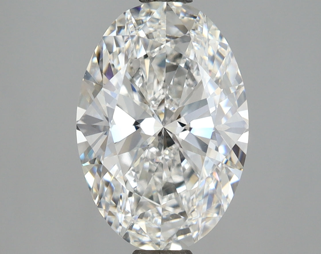 3.52 Carat Oval Shaped, Ideal Cut, E Color, VVS1 Clarity, IGI Certified Lab Grown Diamond