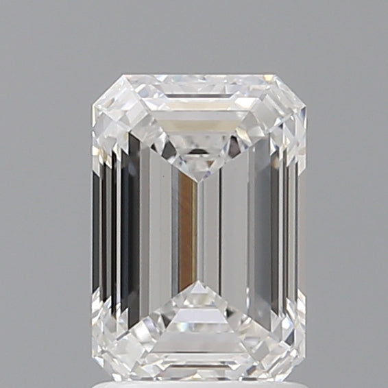 1.60 Carat Emerald Shaped, Ideal Cut, E Color, VVS2 Clarity, IGI Certified Lab Grown Diamond