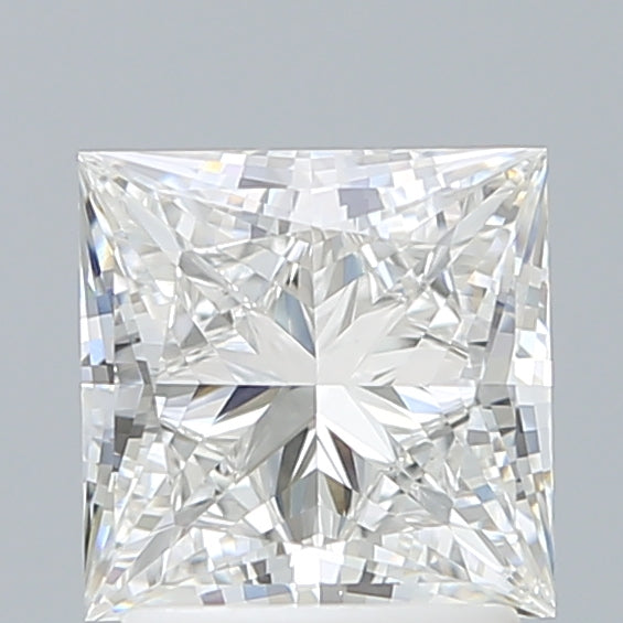 2.01 Carat Princess Shaped, Ideal Cut, F Color, VVS2 Clarity, IGI Certified Lab Grown Diamond