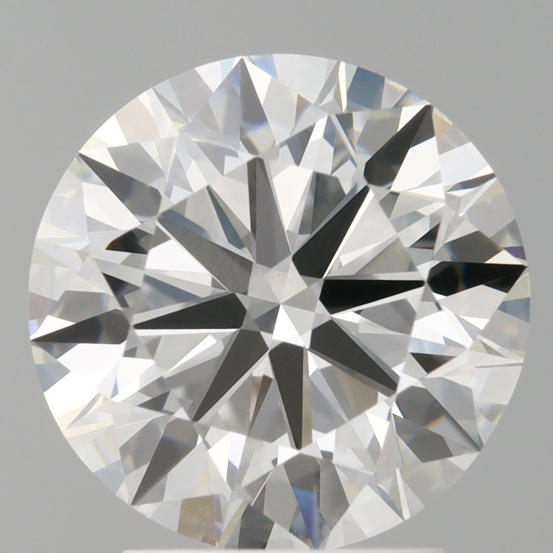 3.00 Carat Round Shaped, Excellent Cut, E Color, VVS2 Clarity, IGI Certified Lab Grown Diamond