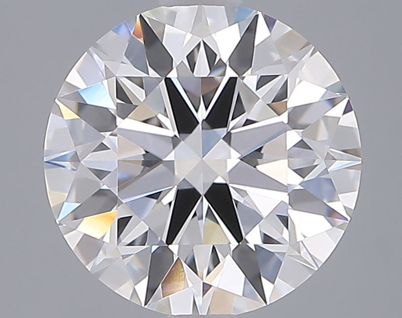 3.04 Carat Round Shaped, Ideal Cut, D Color, VVS1 Clarity, IGI Certified Lab Grown Diamond
