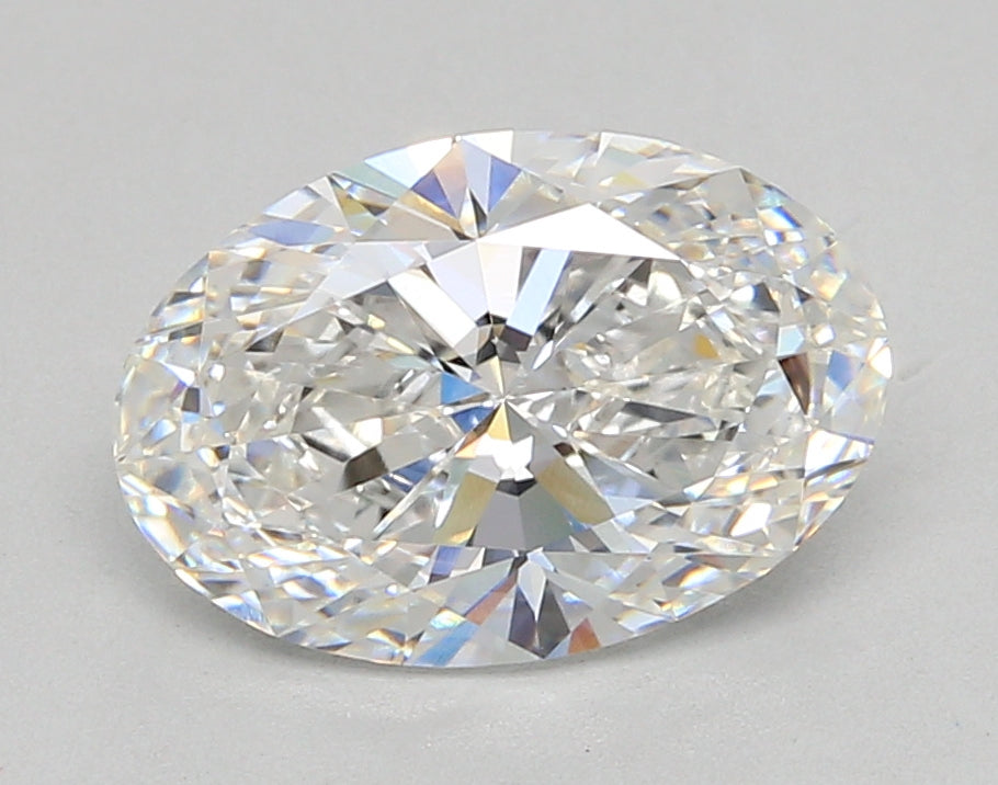 3.05 Carat Oval Shaped, Ideal Cut, E Color, VVS1 Clarity, IGI Certified Lab Grown Diamond