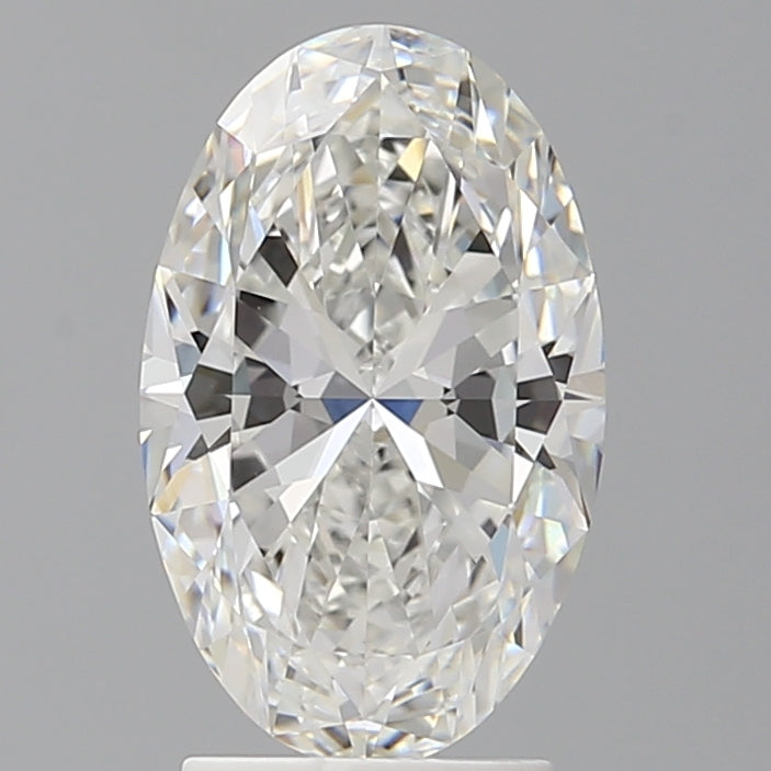 2.59 Carat Oval Shaped, Ideal Cut, F Color, VVS2 Clarity, IGI Certified Lab Grown Diamond