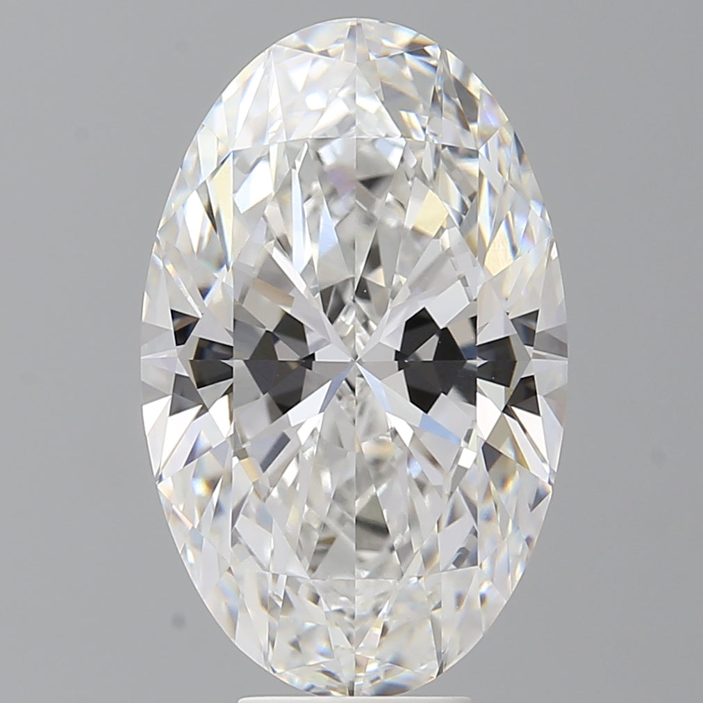 8.03 Carat Oval Shaped, Ideal Cut, E Color, VVS2 Clarity, IGI Certified Lab Grown Diamond