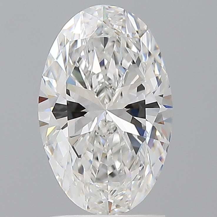2.00 Carat Oval Shaped, Ideal Cut, E Color, VVS2 Clarity, IGI Certified Lab Grown Diamond