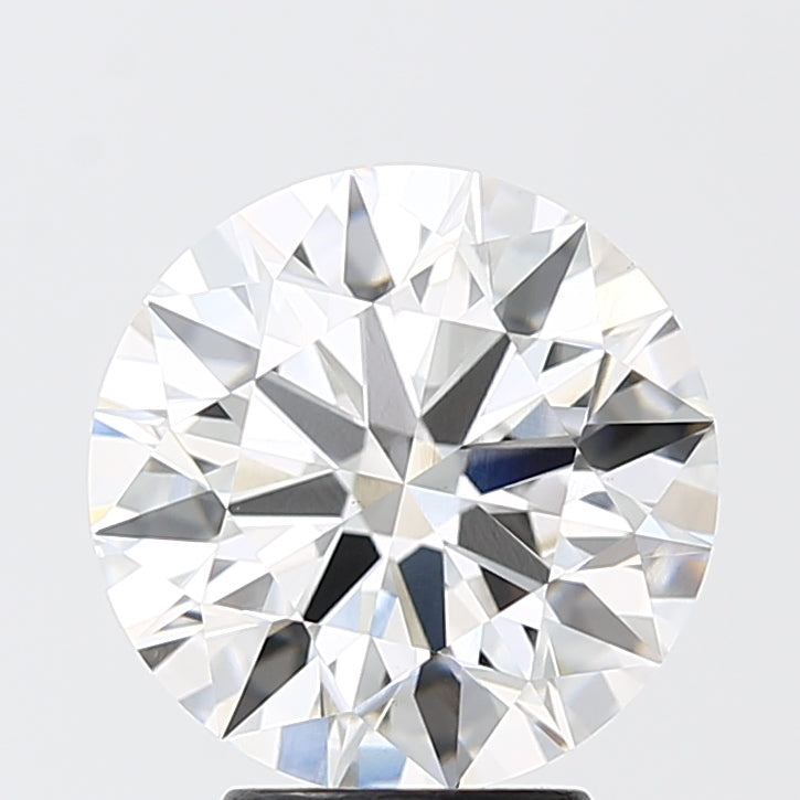 4.01 Carat Round Shaped, Ideal Cut, F Color, VVS2 Clarity, IGI Certified Lab Grown Diamond